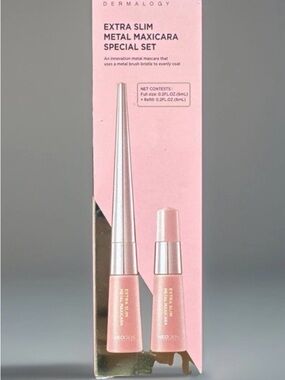 NEOGEN Dermatology Extra Slim Metal Mascara - Special Duo - Black Mascara NIB